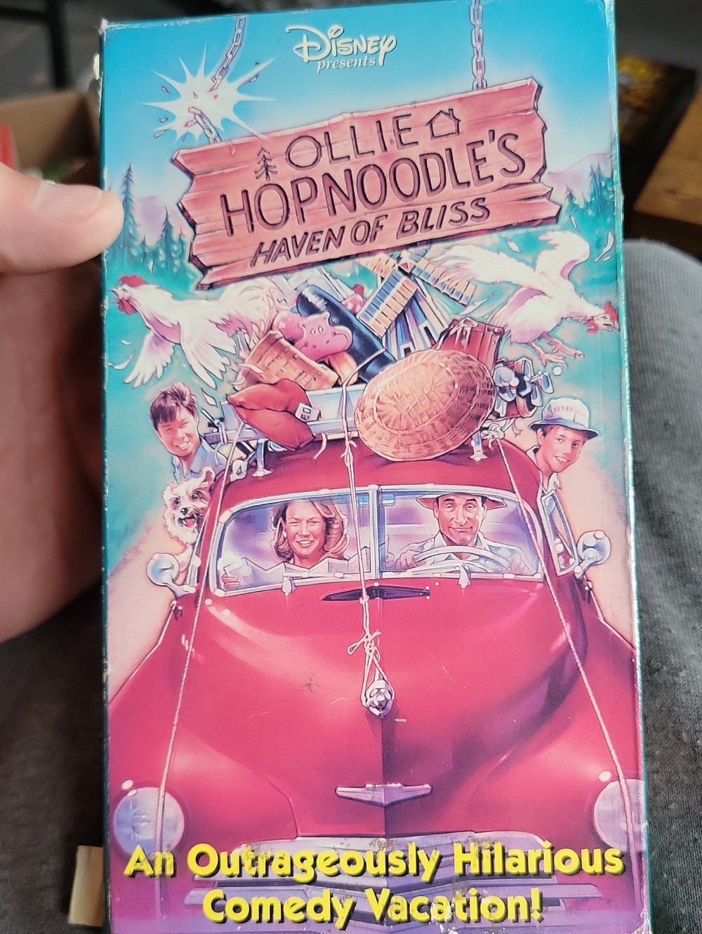 Disney Ollie Hopnoodle's Haven of Bliss - Pink Collector VHS